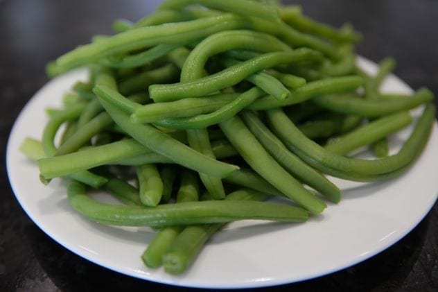Cuisson haricots verts