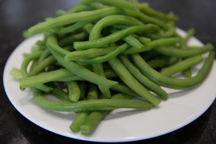 Cuisson haricots verts