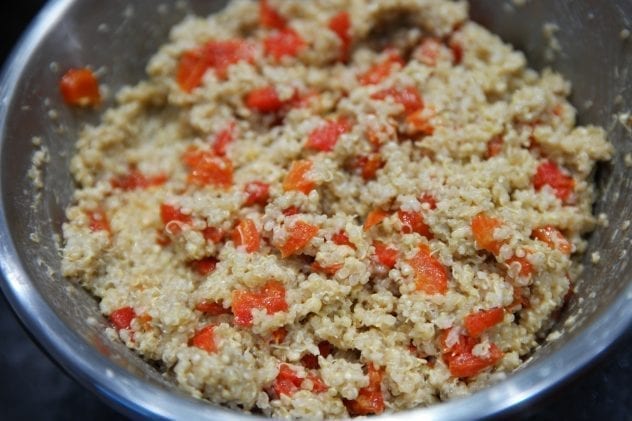 quinoa poivrons