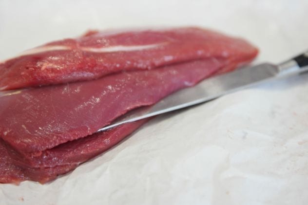 filet canard farci cuit basse tempéra