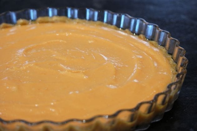 pumpkin pie salée aux huiles essentielles