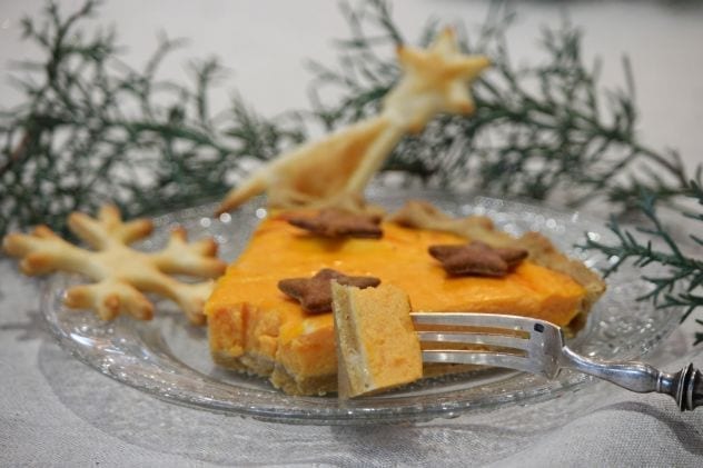 pumpkin pie salée aux huiles essentielles