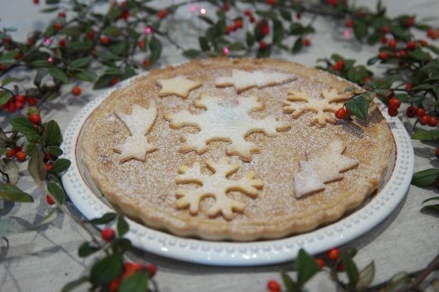 tarte soufflée aux chataignes
