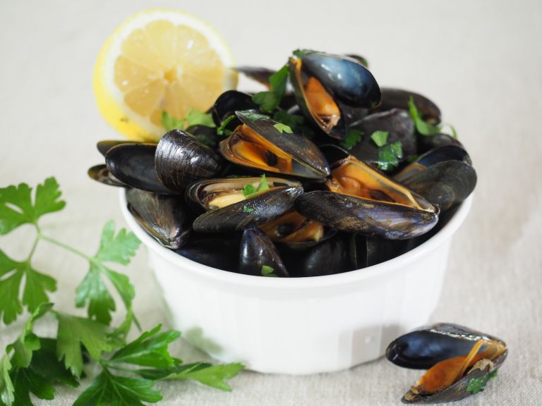 moules à la plancha