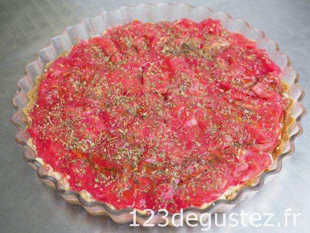 tarte tomate moutarde au petit épeautre