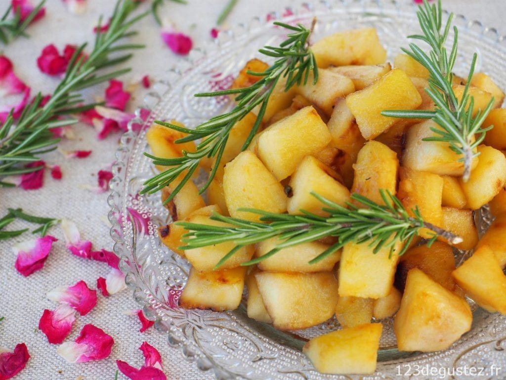 pommes express à la plancha