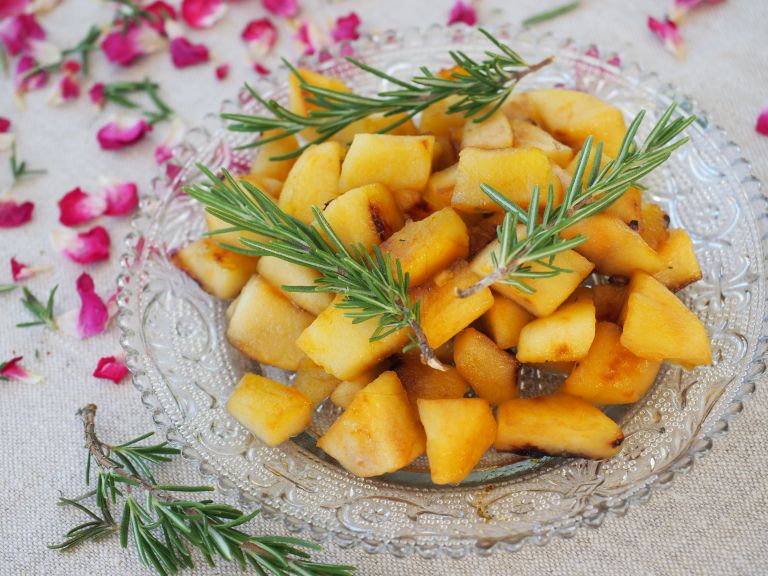 pommes express à la plancha