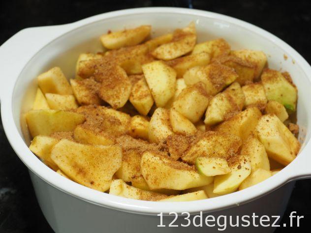 pommes confites au four