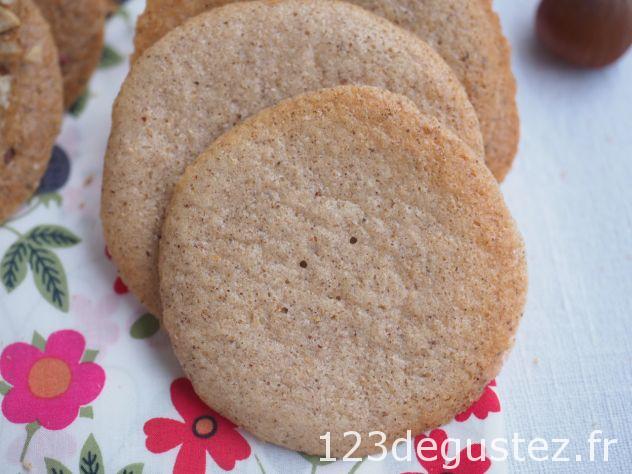 Tuiles aux noisettes