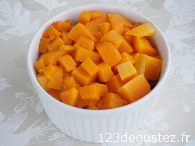 gateau salé de butternet sans lactose sans gluten