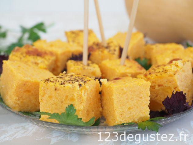 gateau salé de butternet sans lactose sans gluten