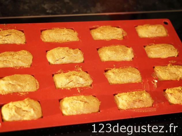 Financier au butternut et praliné sans gluten et sans balance