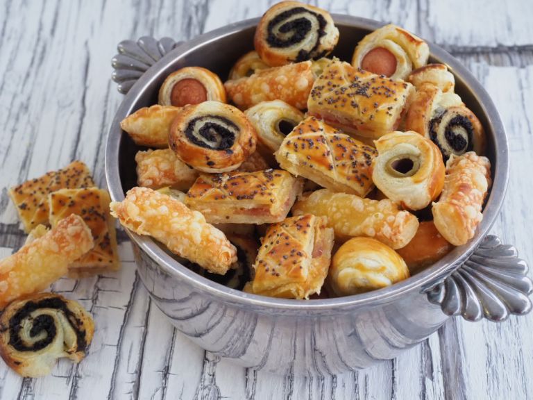 feuilletés apéritif délicieux