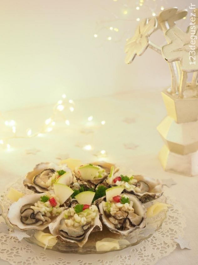 huitres en gelée de cidre