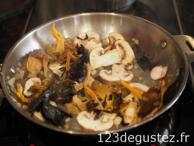 saint jacques aux oeufs pochés