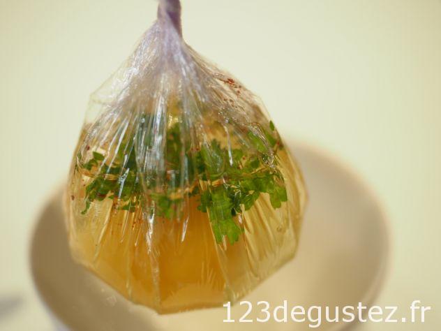 Saint Jacques aux oeufs mollets Dali