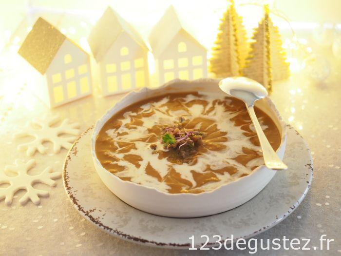 Velouté chataigne et courge