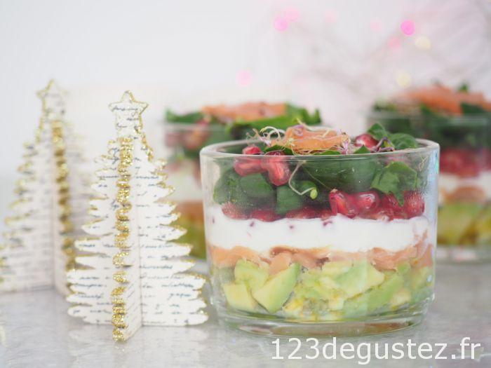 verrine de Noël facile