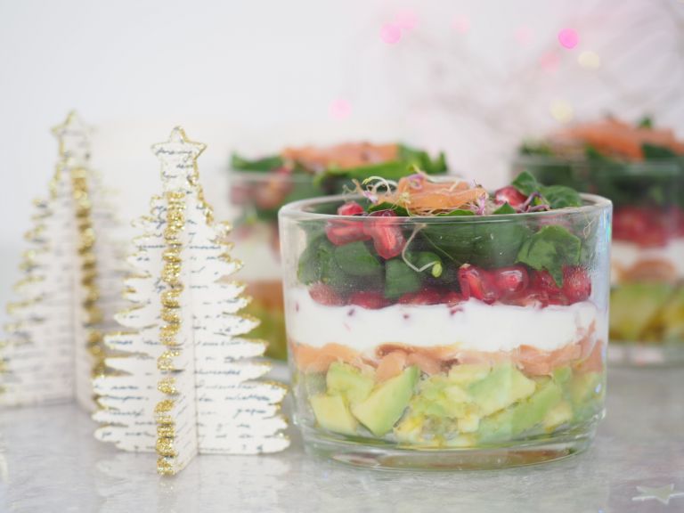 verrine de Noël facile