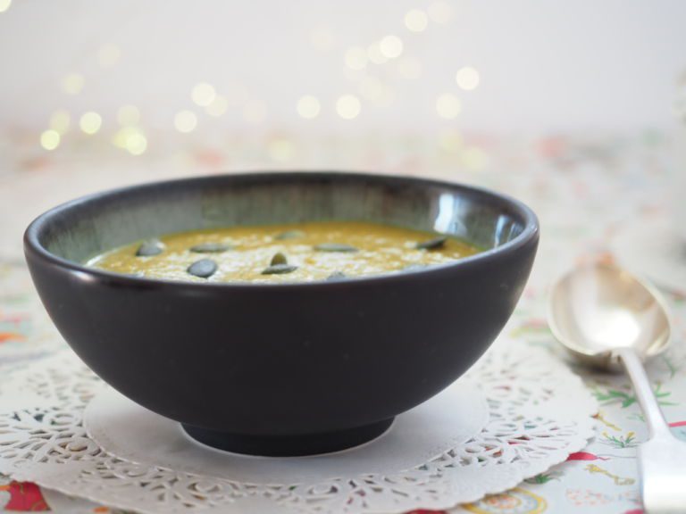 soupe chou-fleur rôti