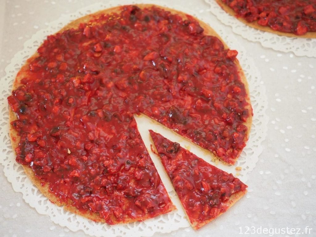 tarte aux pralines façon Jocteur