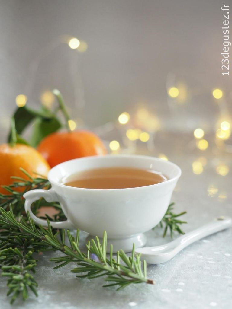 tisane romarin et mandarine