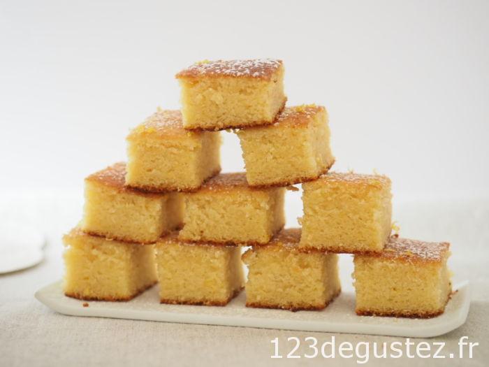 gateau au citron facile et moelleux