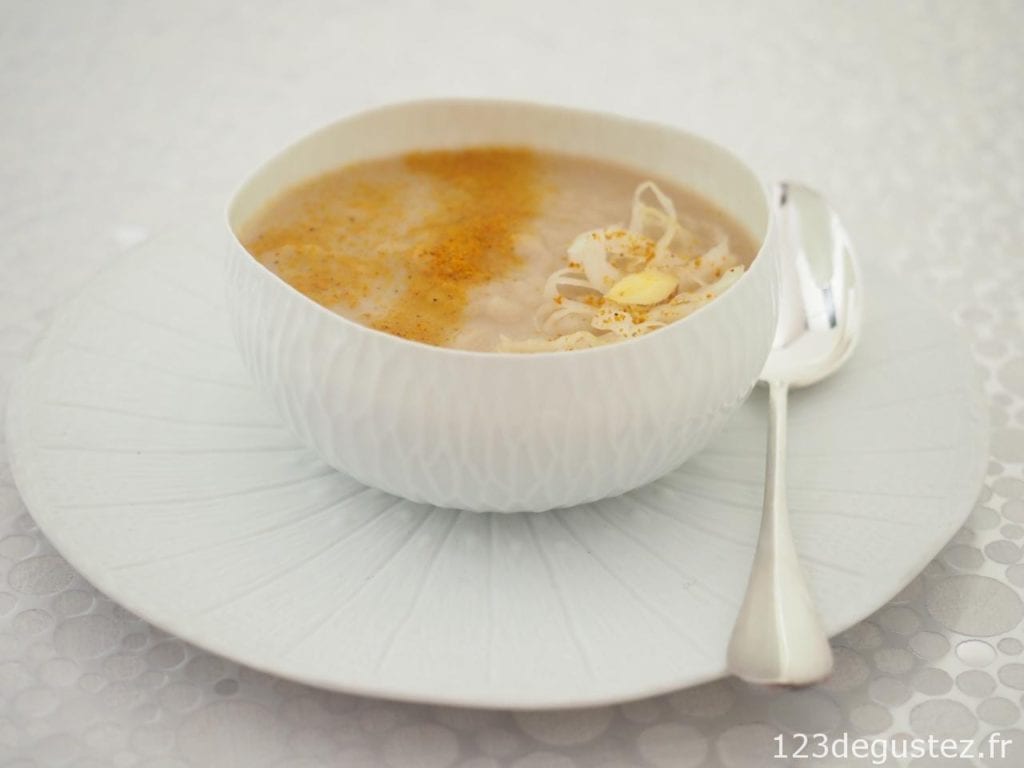 soupe de choucroute aux épices