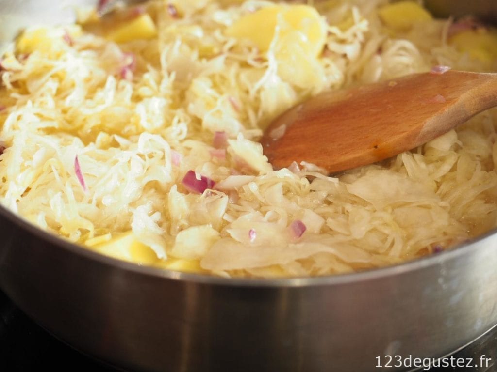 soupe de choucroute aux épices