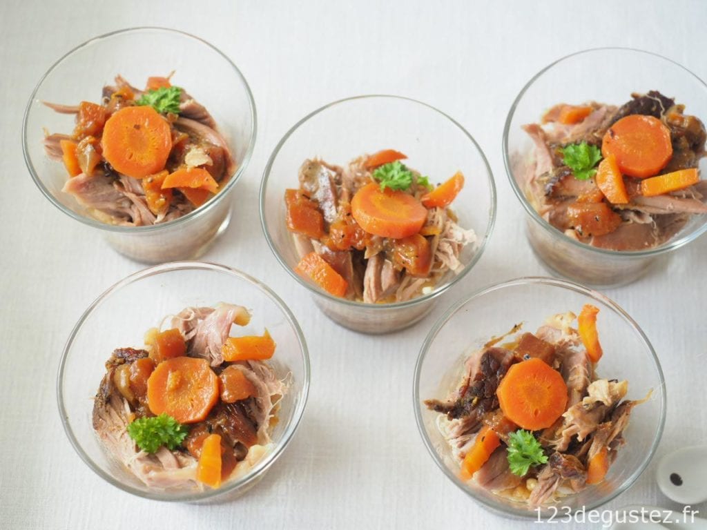 verrine salée pour paques