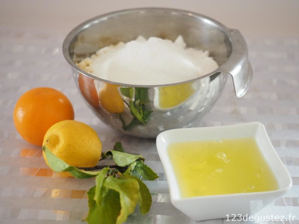 amaretti aux agrumes