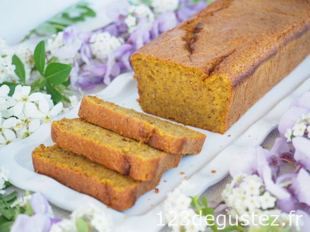 cake sucré moelleux au butternut