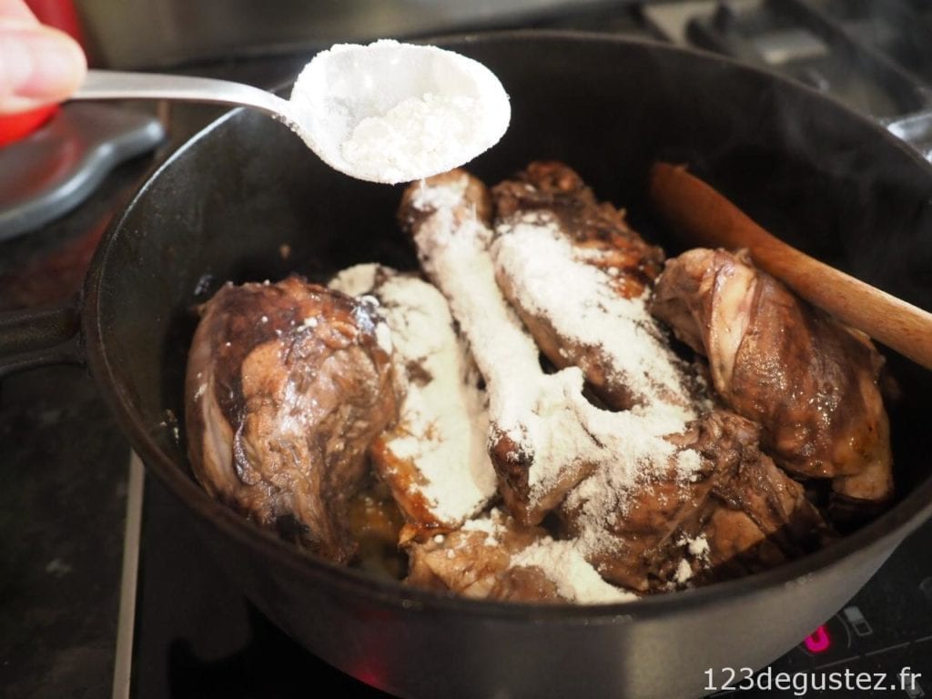 civet de lapin au chocolat