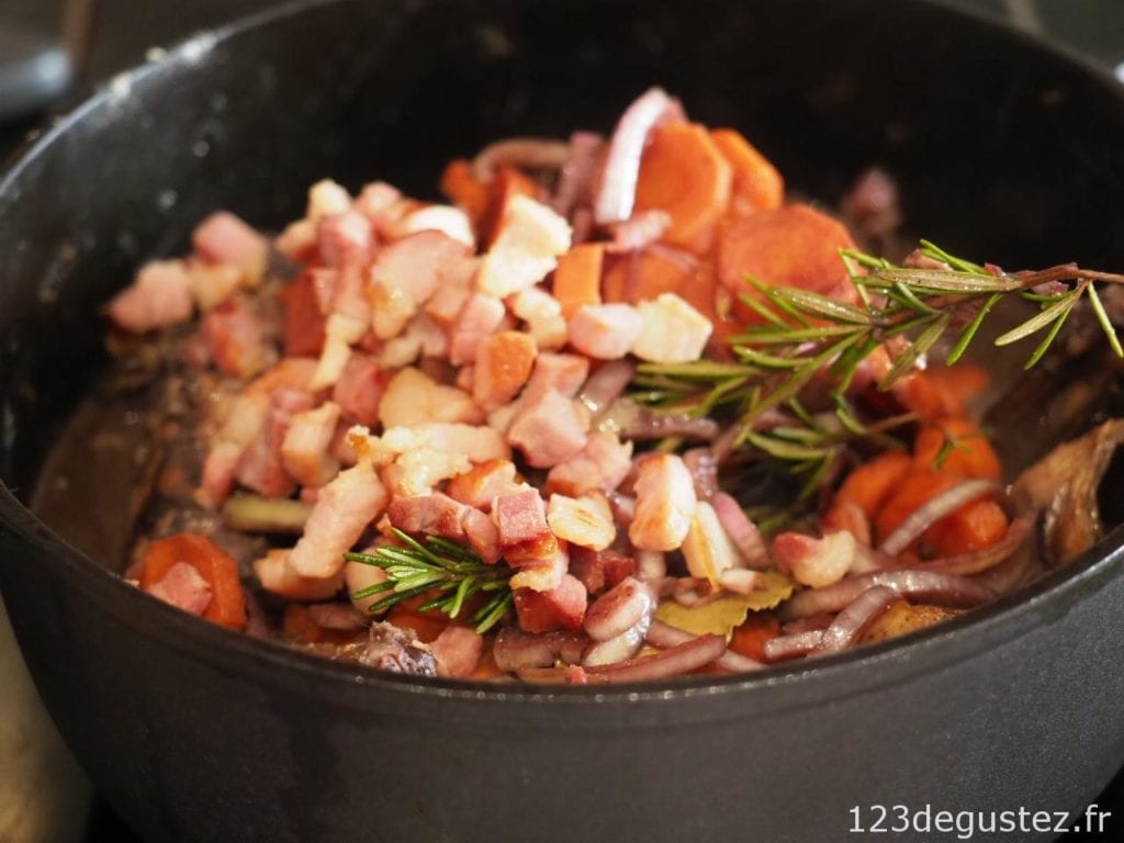 civet de lapin au chocolat