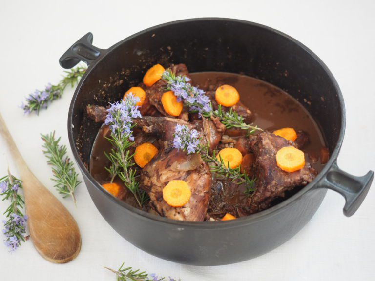 civet de lapin au chocolat