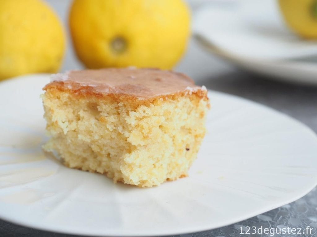 gateau sans gluten au citron