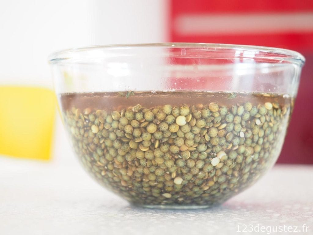 terrine végétarienne de lentilles