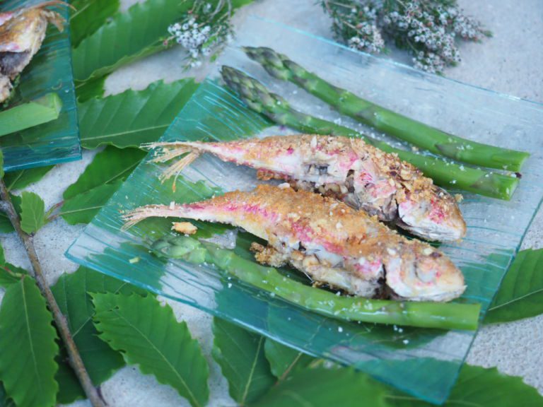 rougets grillés minute