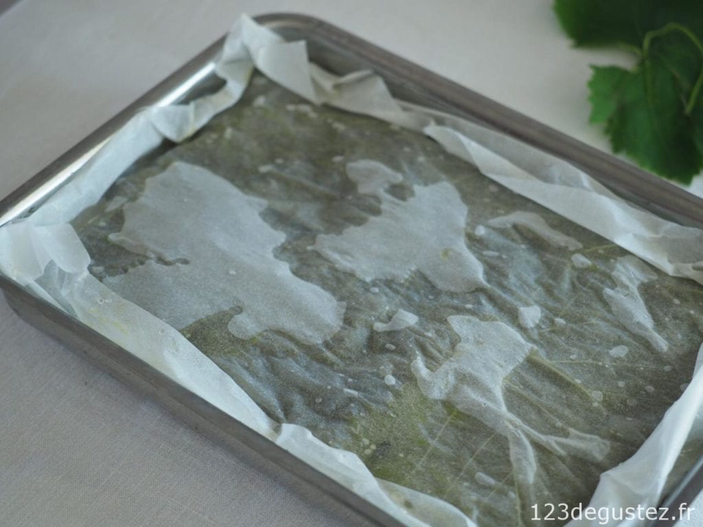 feuille de vigne farcie - dolmadakia