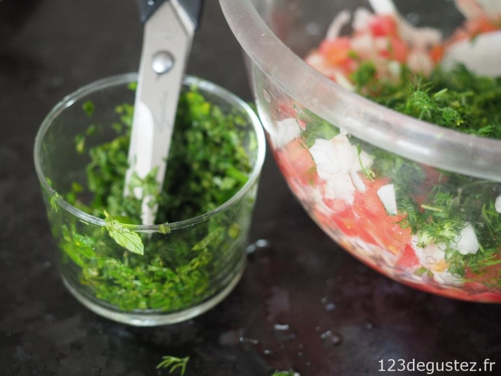 feuille de vigne farcie - dolmadakia