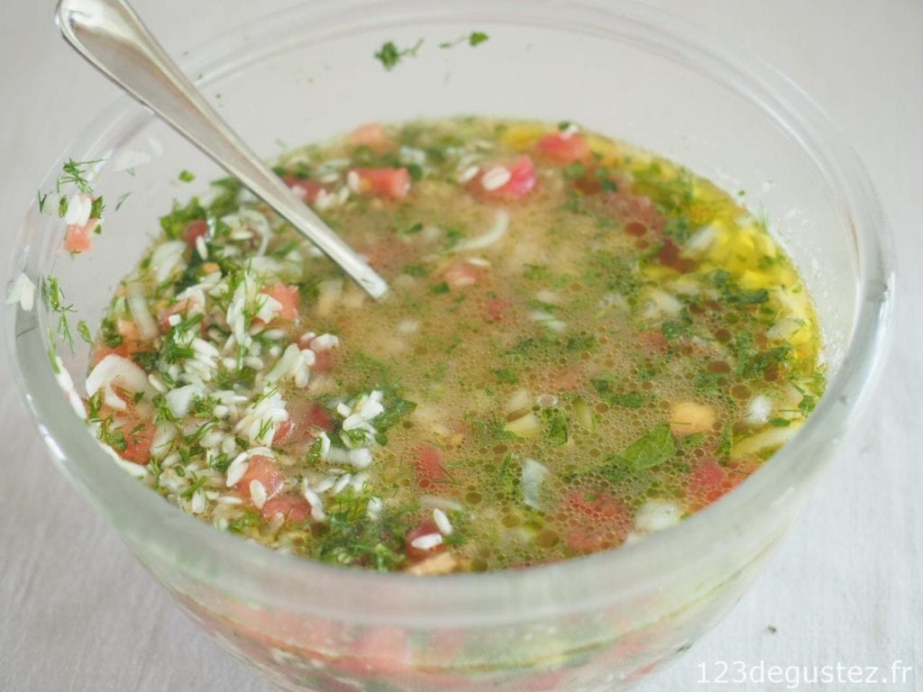 feuille de vigne farcie - dolmadakia