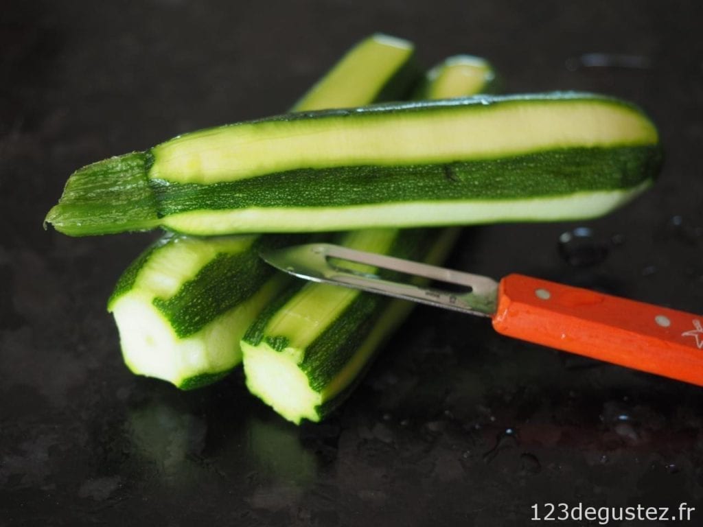 flan de courgette aux herbes