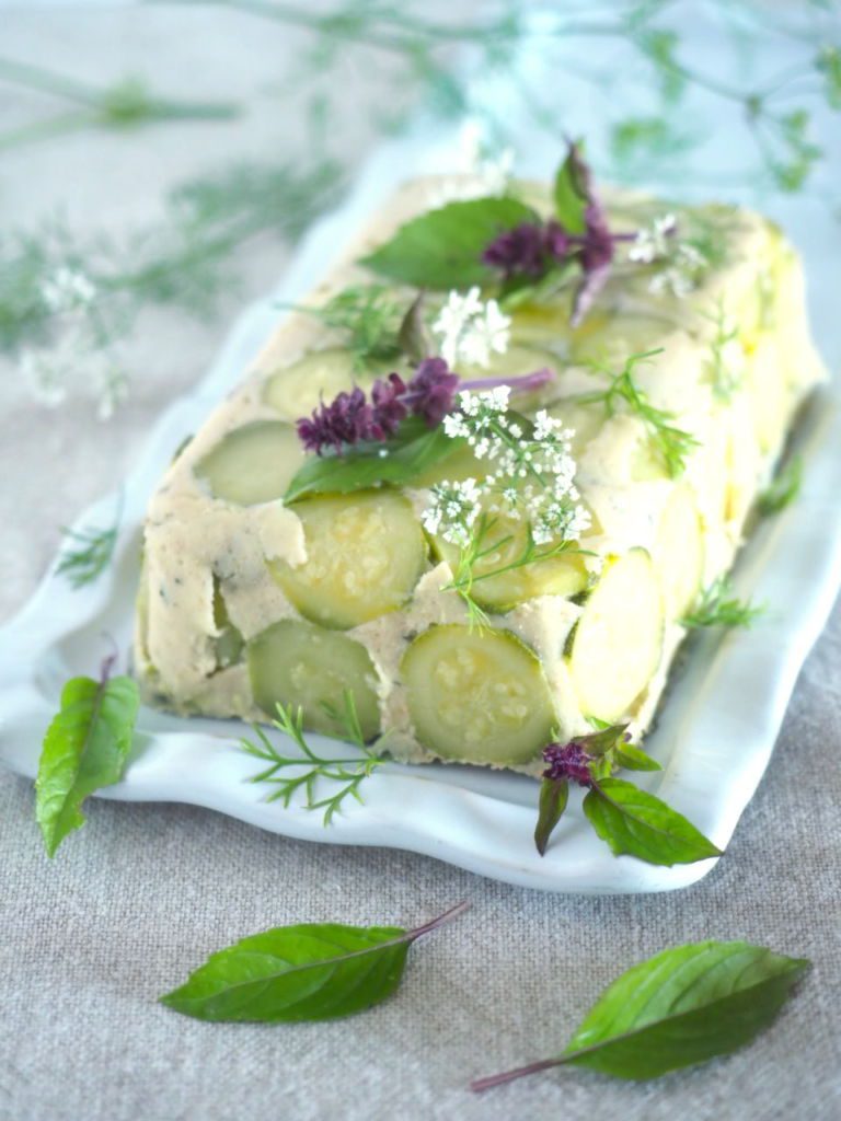 flan de courgette au vitaliseur
