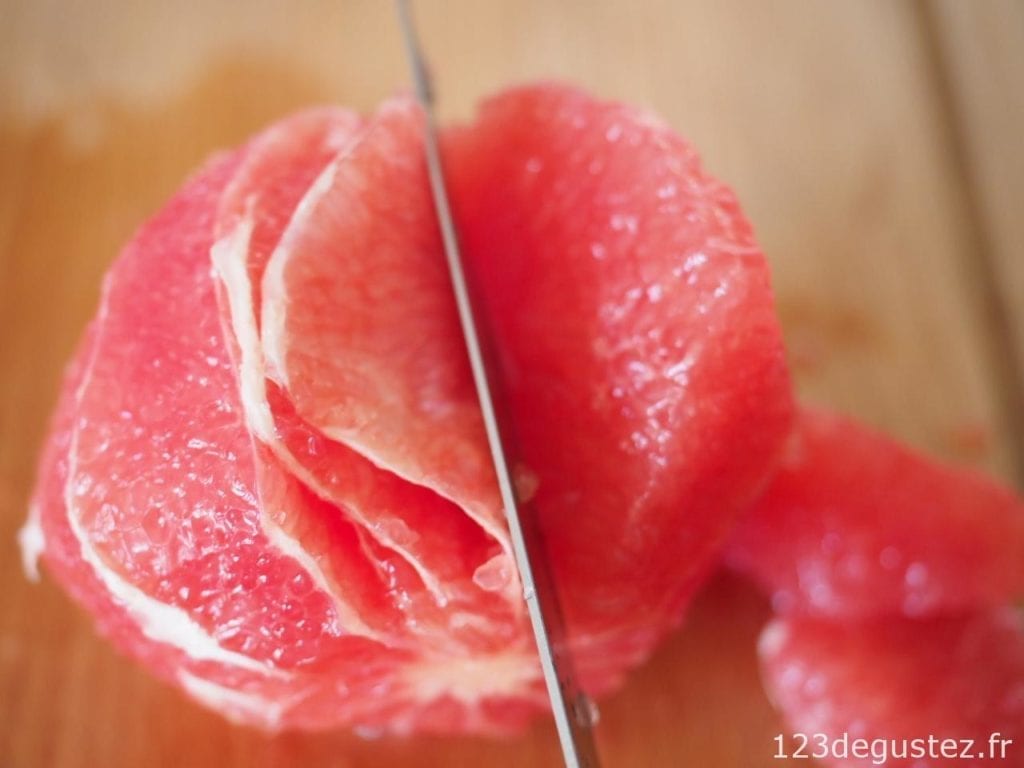 supreme de pamplemousse