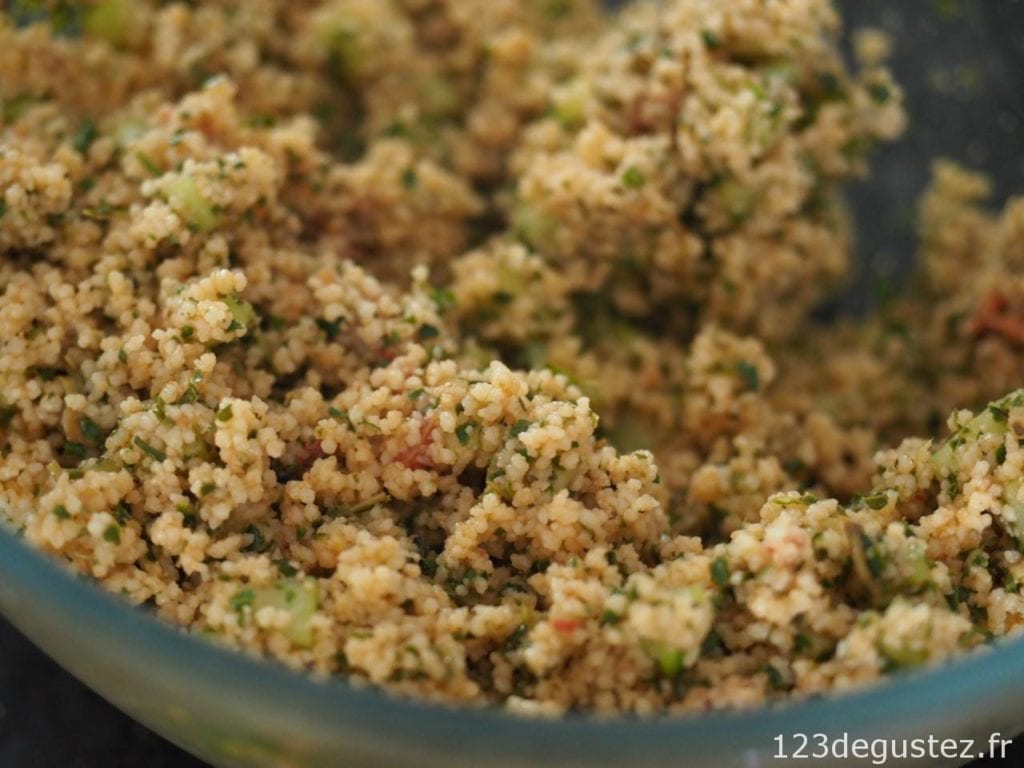 taboulé facile à la semoule