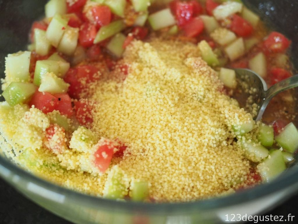 taboulé facile à la semoule