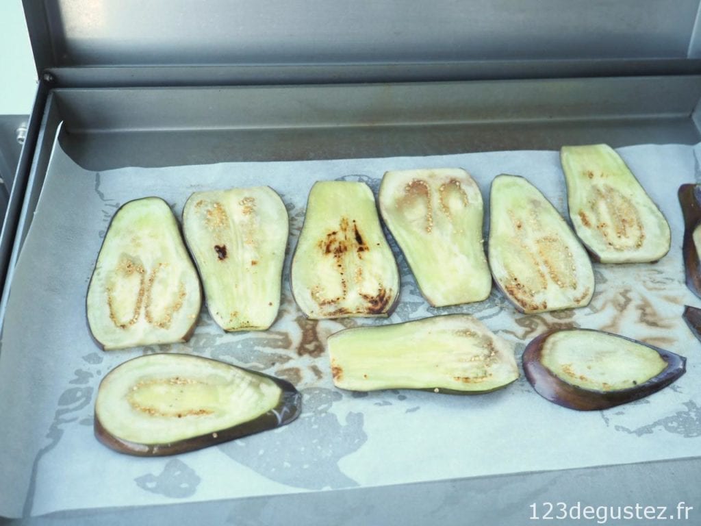 aubergine à la plancha