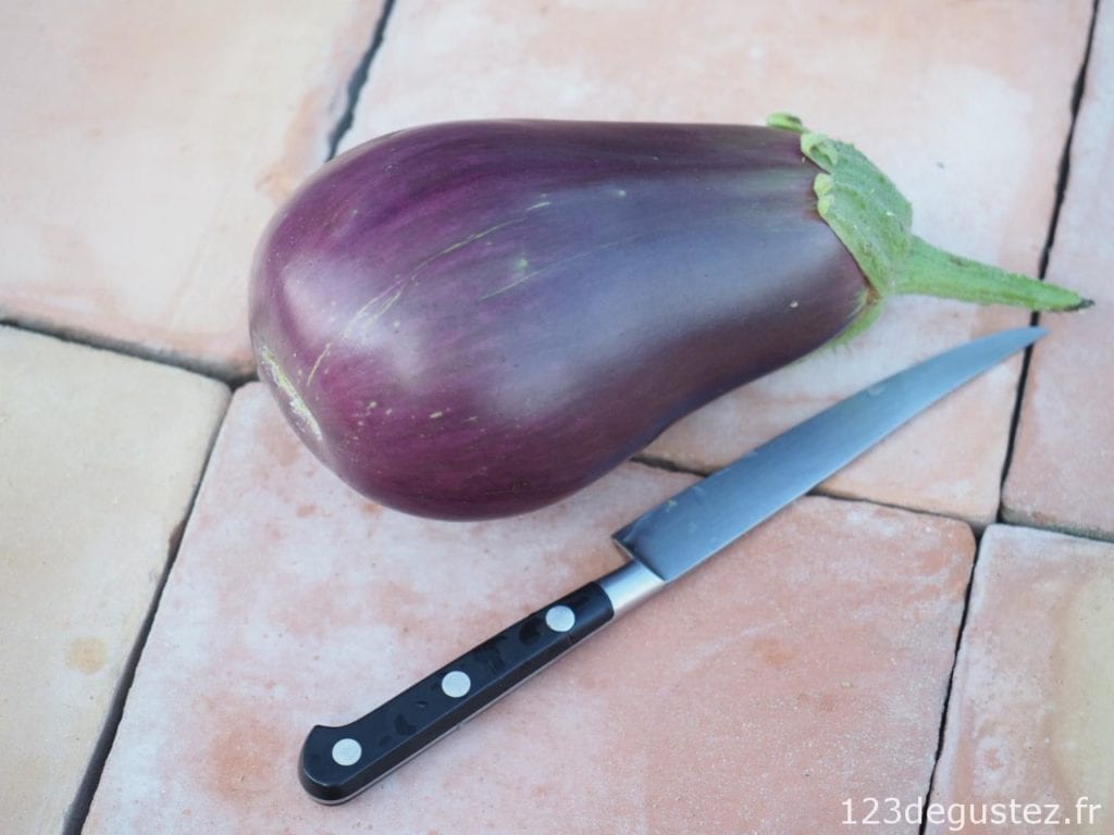 aubergine à la plancha