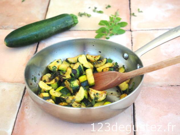courgettes sautées à la poêle