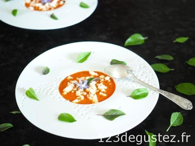 gaspacho poivron rouge